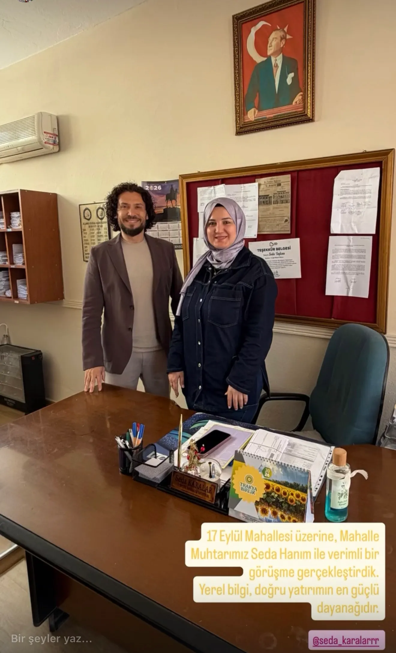 Sayın Seda KARALAR